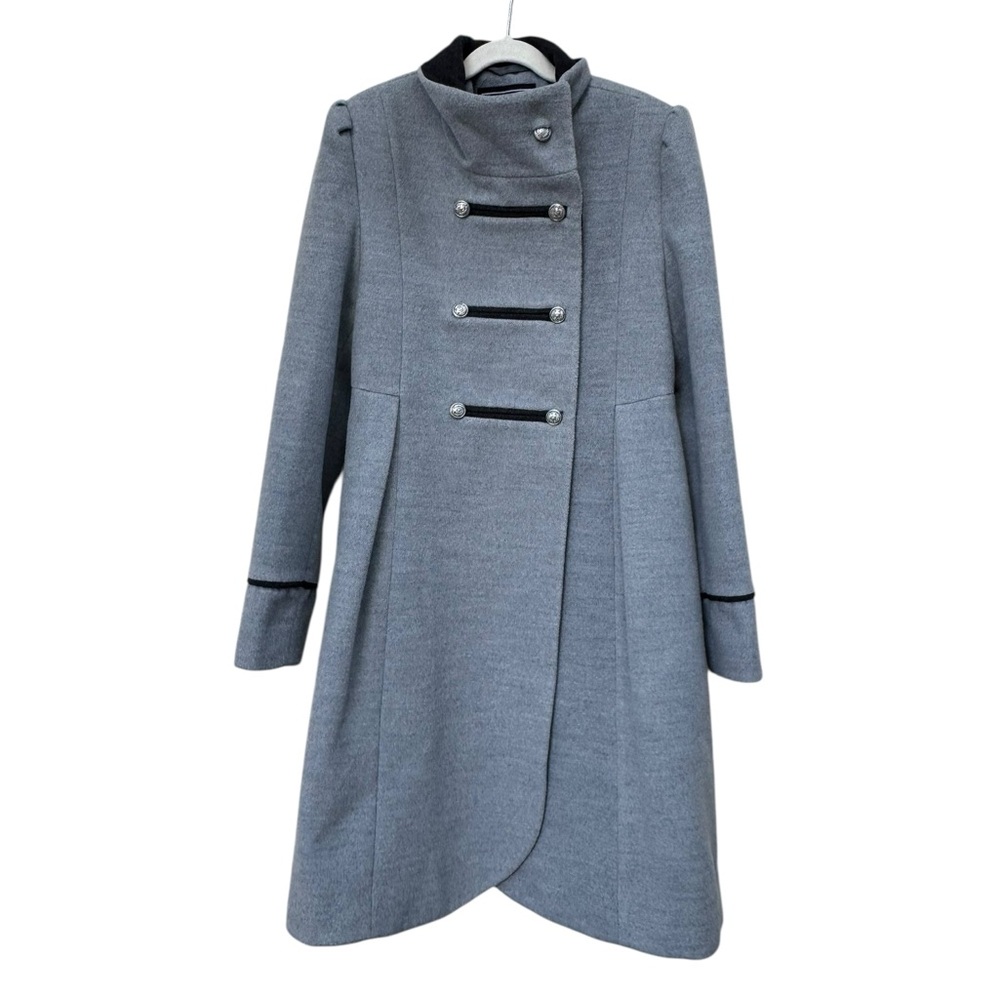 Rothschild Gray Double-Breasted Coat size 14 - Picture 3 of 8